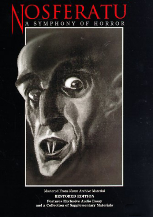 Cartel deNosferatu, una sinfonía del horror