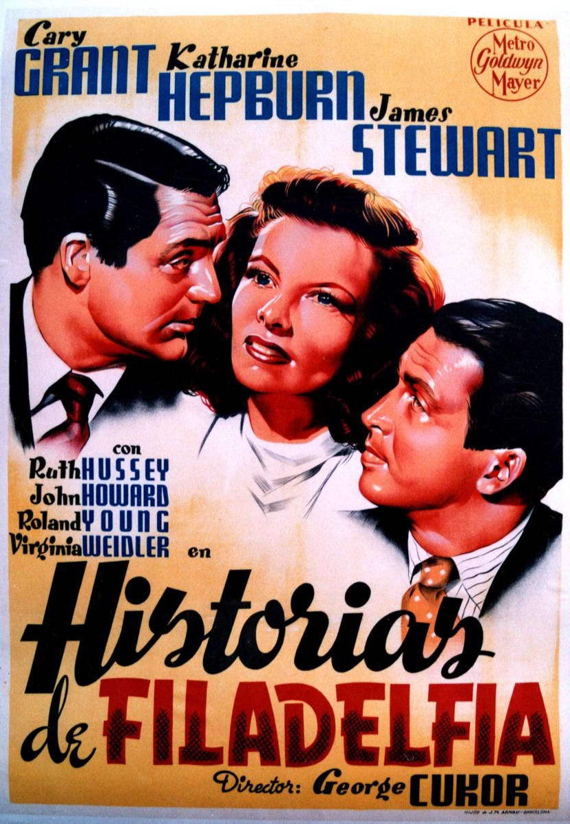 Cartel de Historias de Filadelfia