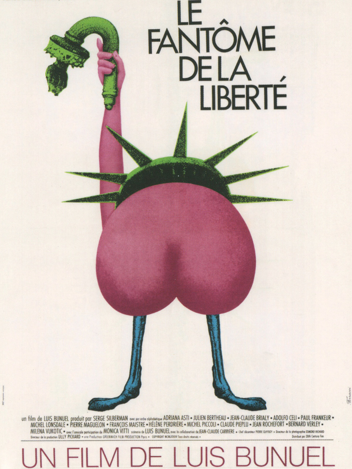 Cartel de El fantasma de la libertad