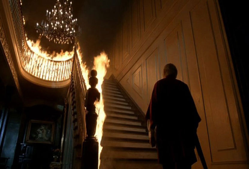 Al final de la escalera