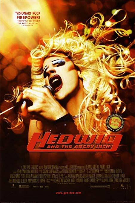 Cartel de Hedwig and the angry inch