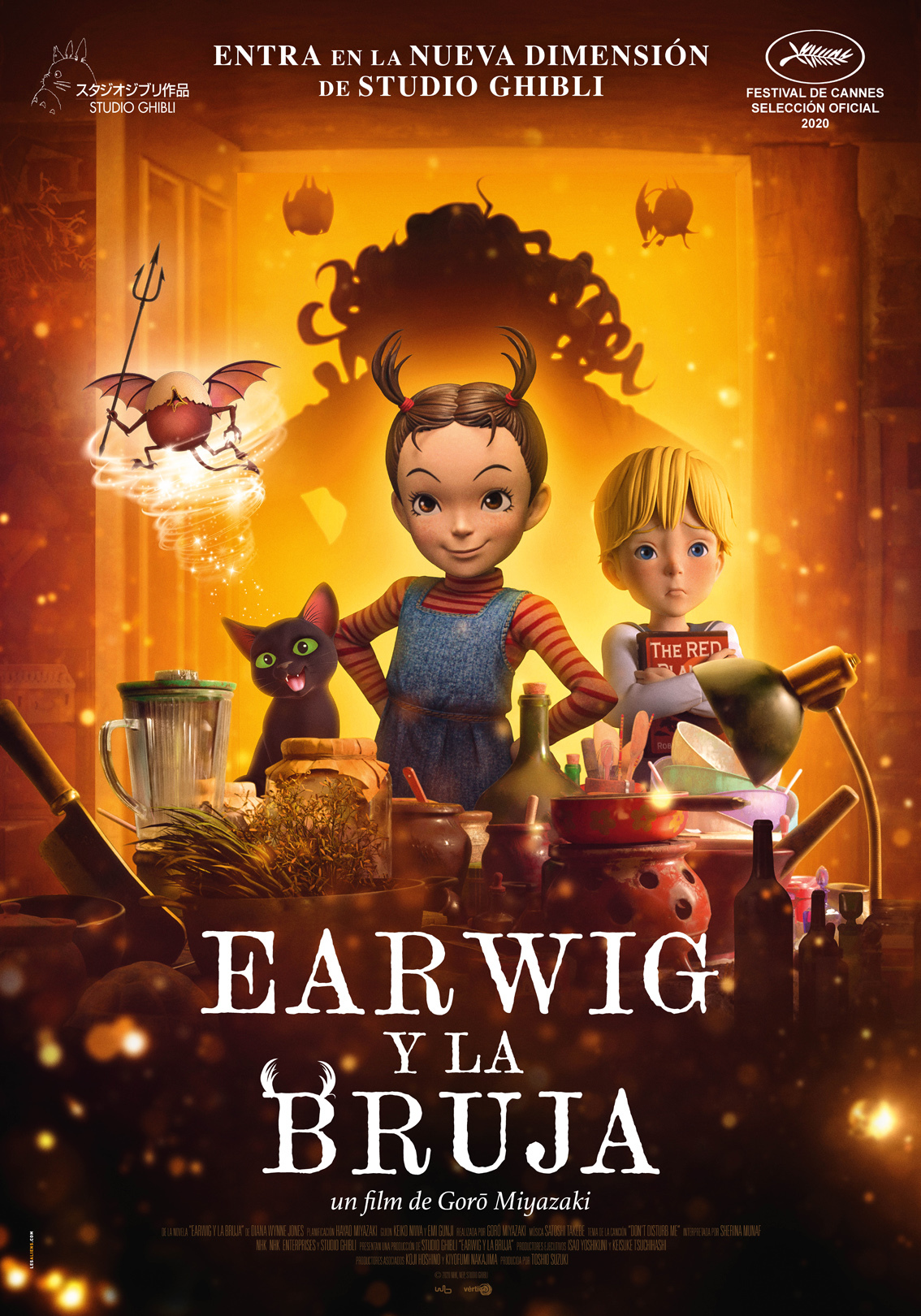 Cartel de Earwig y la Bruja