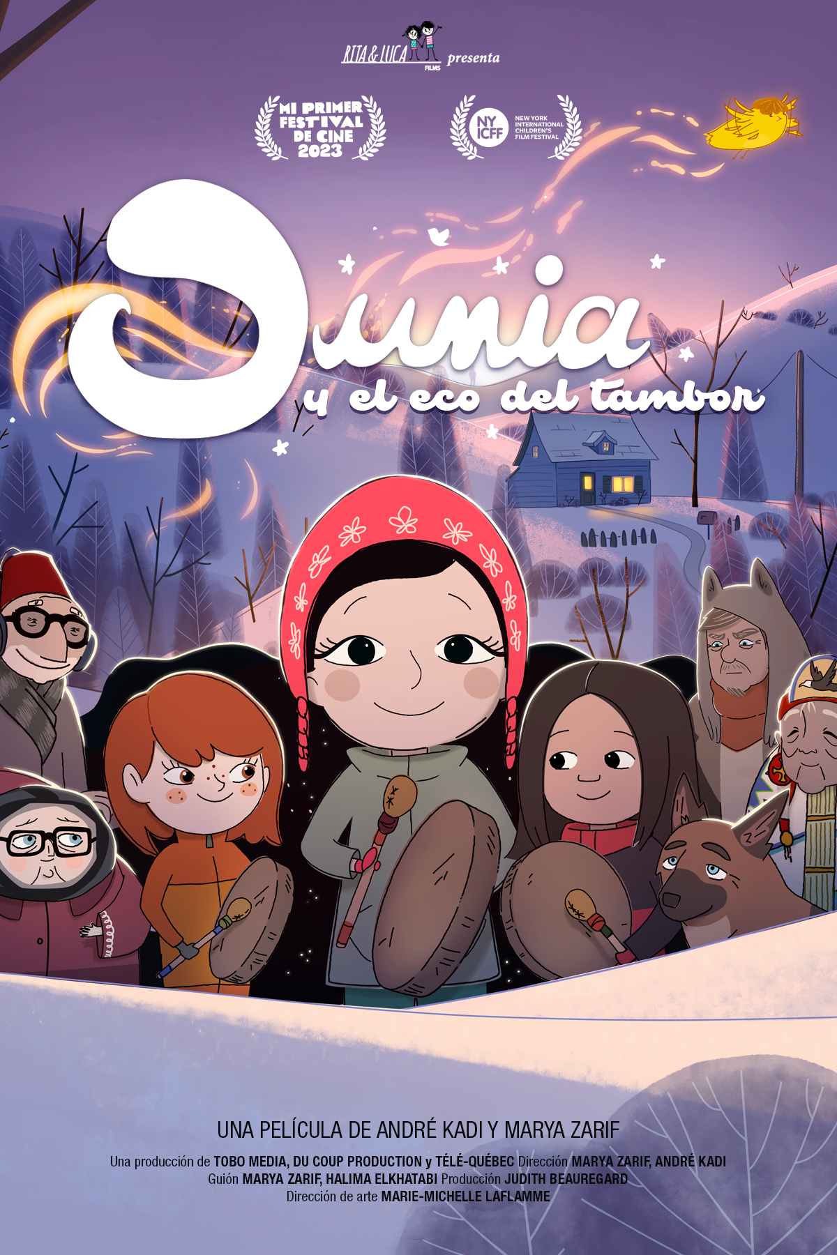 Cartel de Dunia y el eco del tambor