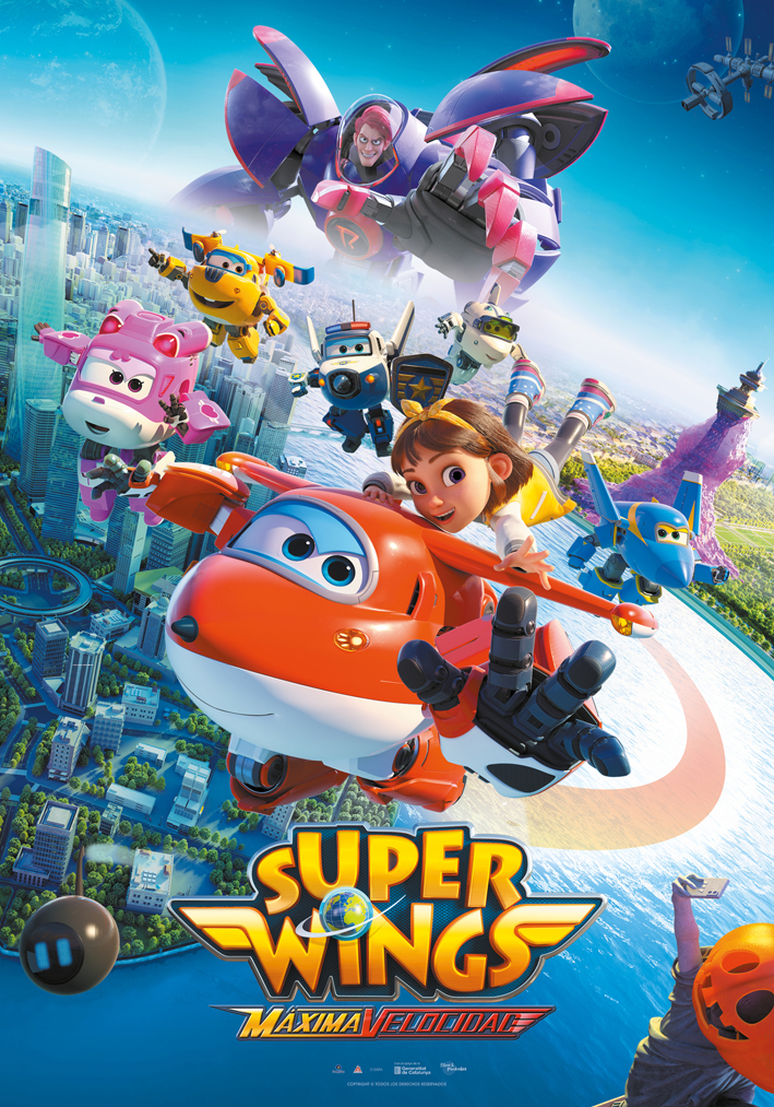 Cartel de Super Wings: Máxima velocidad