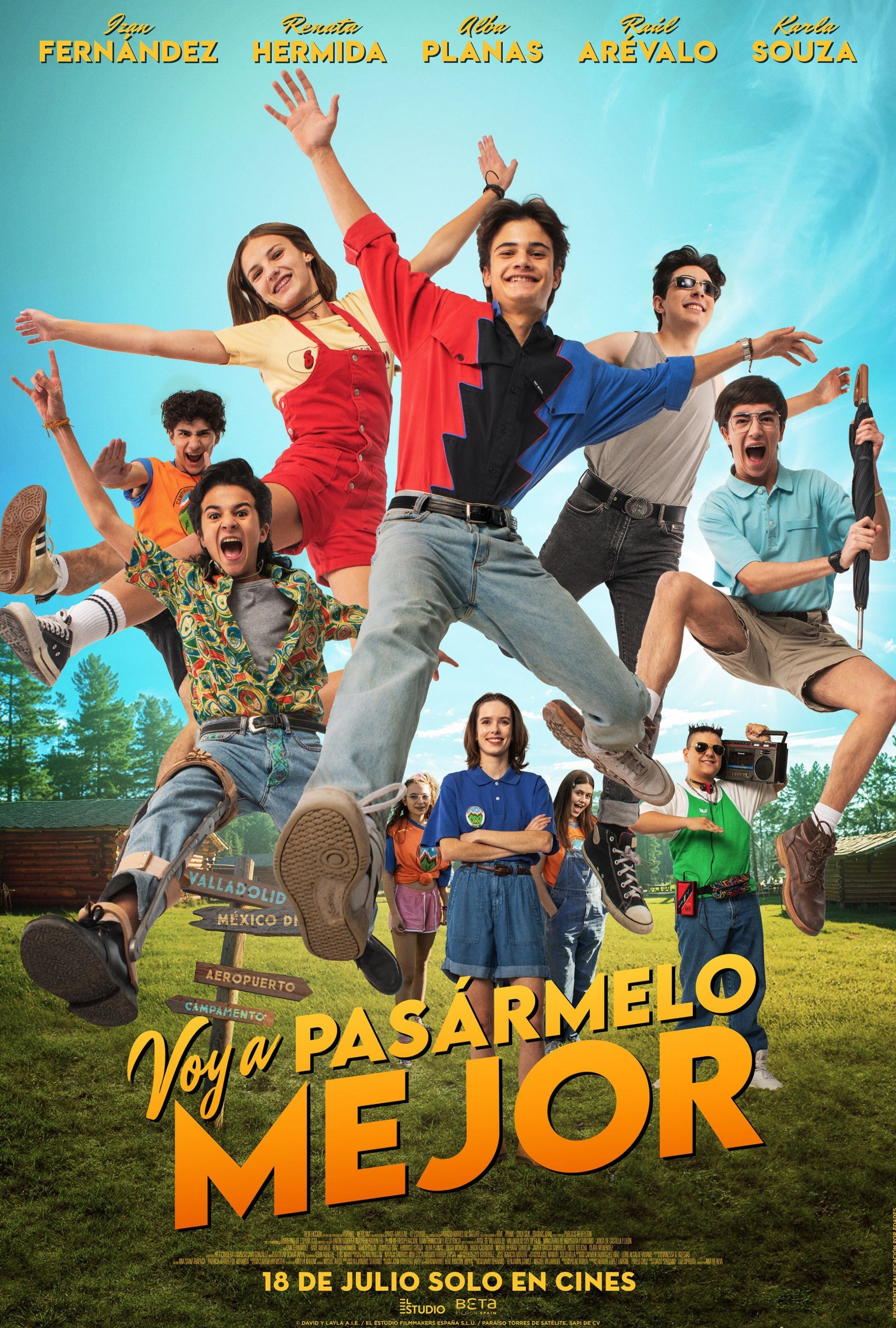 Cartel de Voy a pasármelo mejor