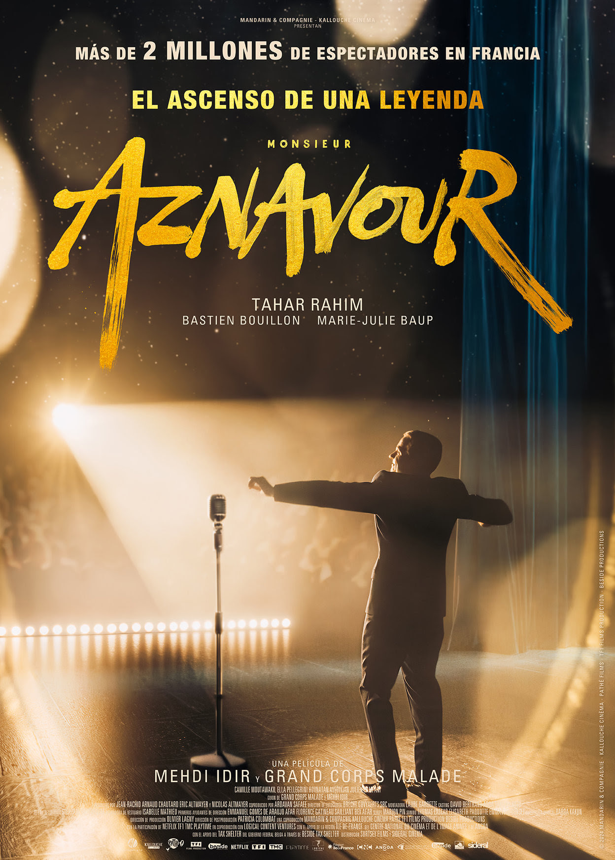 Cartel de Monsieur Aznavour