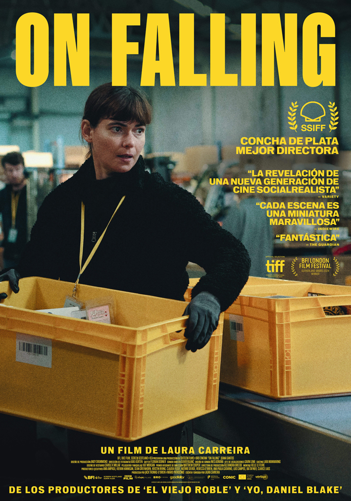 Cartel de On Falling