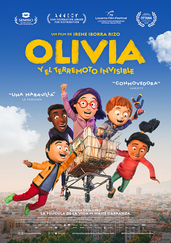 Cartel de Olivia y el terremoto invisible