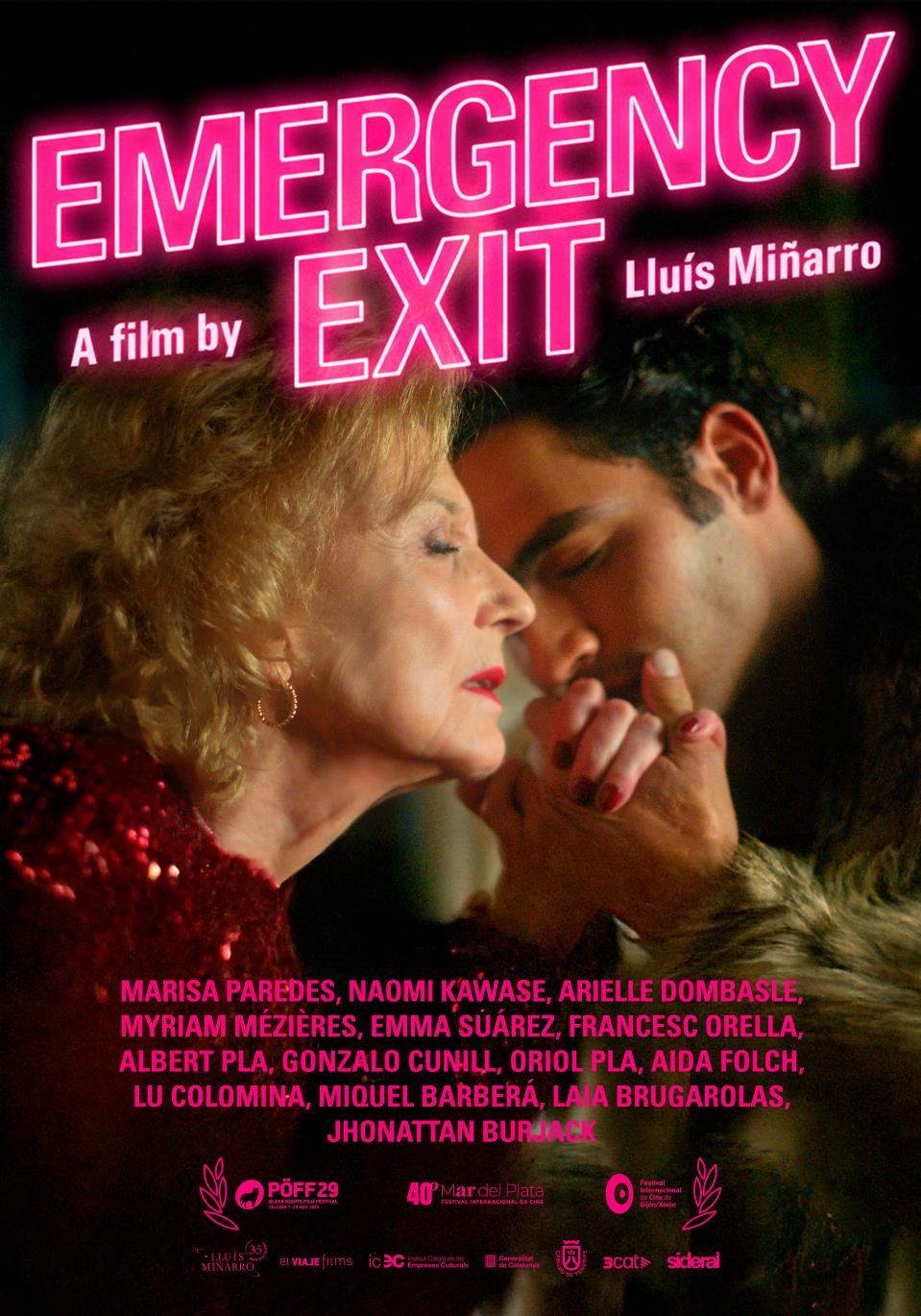 Cartel de Emergency Exit