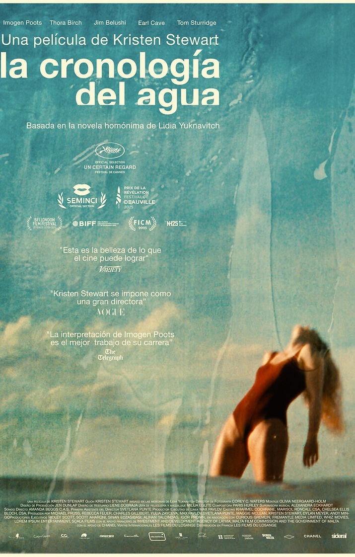 Cartel de La cronología del agua