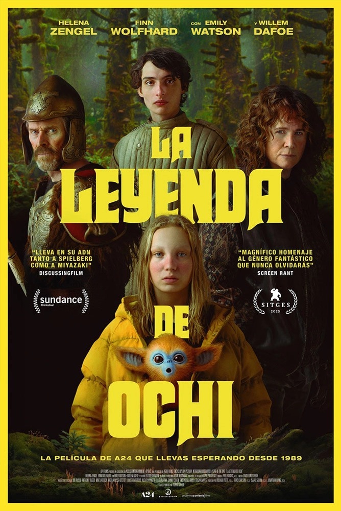 Cartel de La leyenda de Ochi