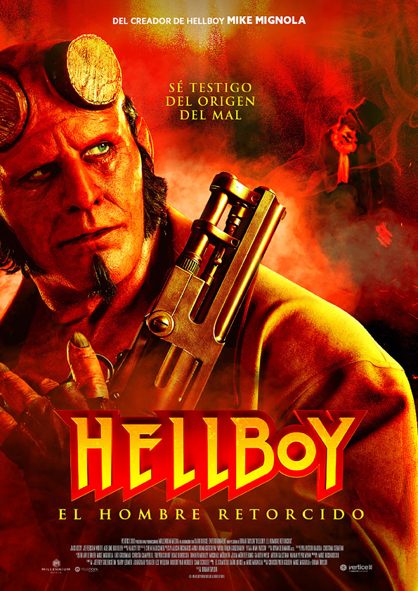Cartel de Hellboy: El hombre retorcido