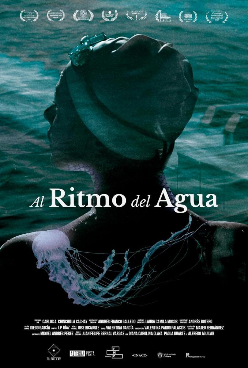 Cartel de Al ritmo del agua