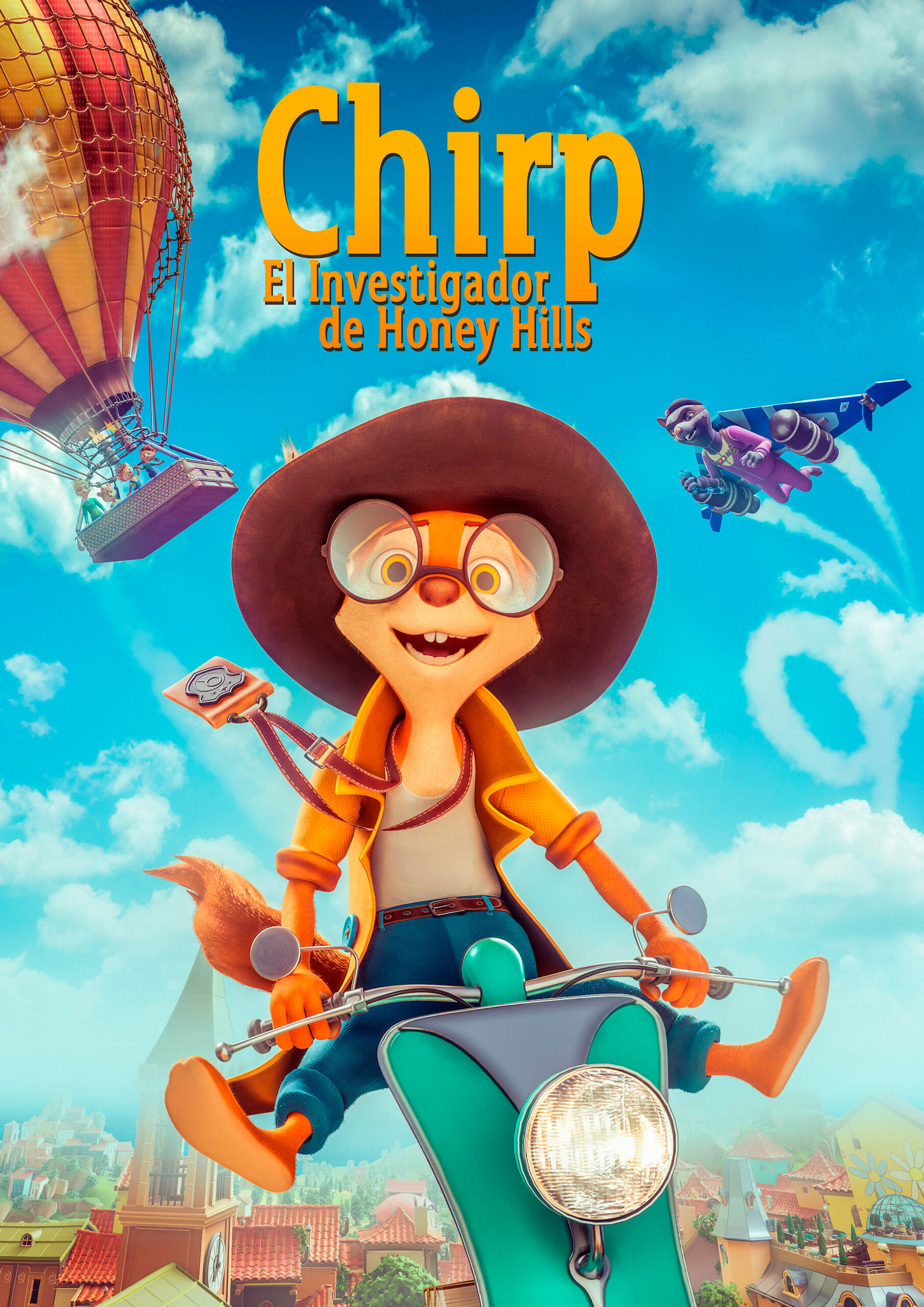 Cartel de Chirp, el investigador de Honey Hills