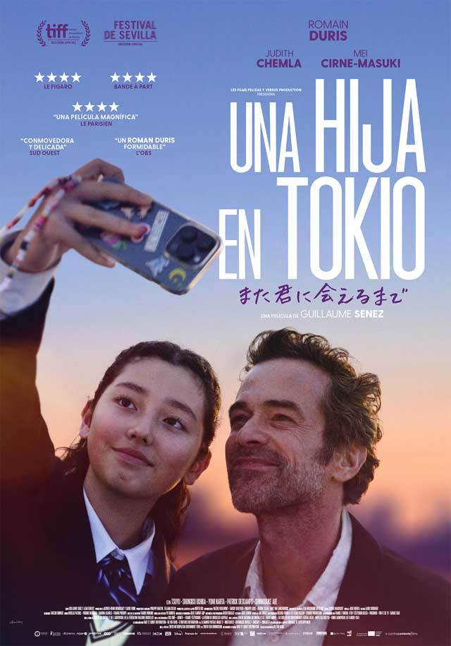 Cartel de Una hija en Tokio