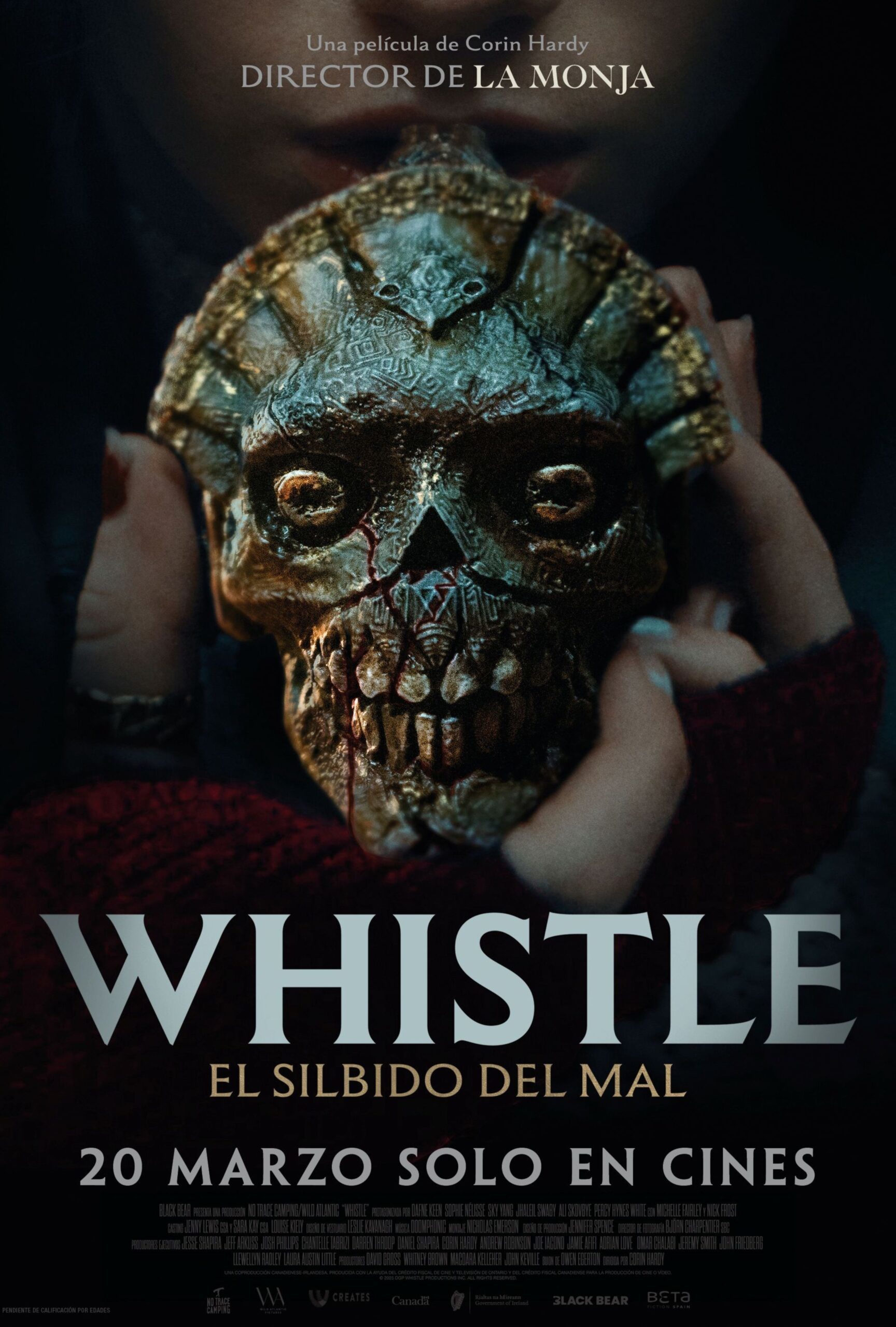 Cartel de Whistle: El silbido del mal